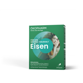 Ökopharm® Wirkkombination für den Mineral-Haushalt Eisen Kapseln 30 ST, A-Nr.: 4099254 - 01