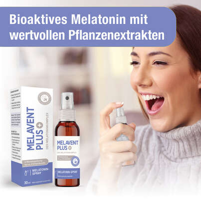 Melatonin Einschlaf-Spray – hochdosiert – 0,5 mg Melatonin pro Tagesdosis – mit Pflanzenextrakten – 6 Monatsvorrat, A-Nr.: 5895757 - 02