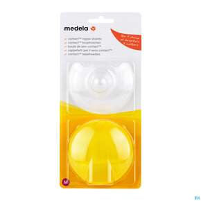 Brusthuetchen Medela Contact-brusthutchen +aufbewahrunsbox Gr M 2st, A-Nr.: 3248203 - 01