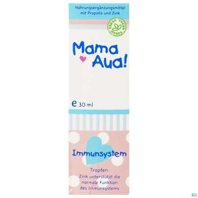 Sie sehen eine Packung Mama-aua Tropfen Immun 30ml, Produktbild: 01 Mama-aua Tropfen Immun 30ml, A-Nr.: 3815464 - 01