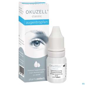 Augentropfen Okuzell Classic 10ml, A-Nr.: 3326216 - 01