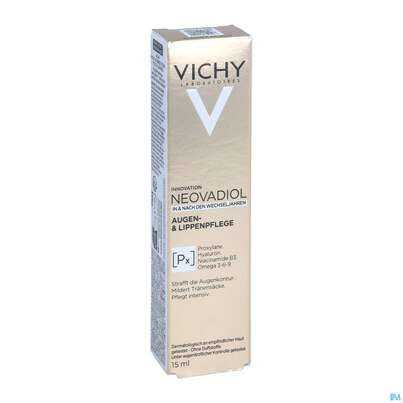 Vichy Neovadiol Augen +lippenpflege 15ml, A-Nr.: 5644446 - 03