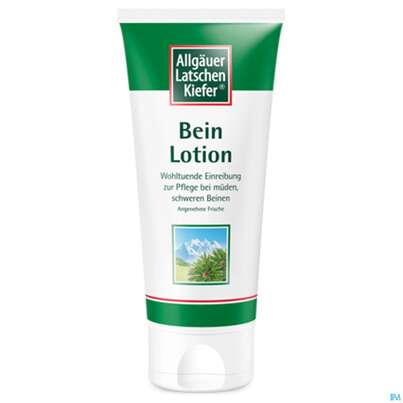 Sie sehen eine Packung Allgäuer Latschenkiefer Bein Lotion 200ml, Produktbild: 03 Allgäuer Latschenkiefer Bein Lotion 200ml, A-Nr.: 1436461 - 03