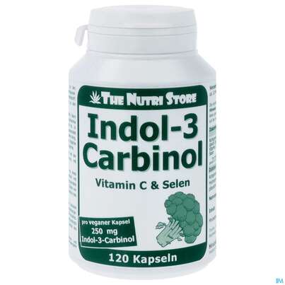 Indol 3 Carbinol Kapseln 250mg Vegan 120st, A-Nr.: 3298767 - 01