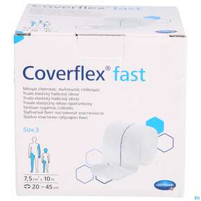 Schlauchverband Coverflex/fast Gr 3 10mx 7,5cm Rolle 1st, A-Nr.: 4902923 - 01