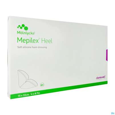 Schaumverband Mepilex Heel Ferse 15x 22cm 5st, A-Nr.: 3451878 - 02