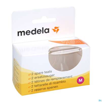 Sauger Medela F Muttermilch Gr M 2st, A-Nr.: 3695830 - 02