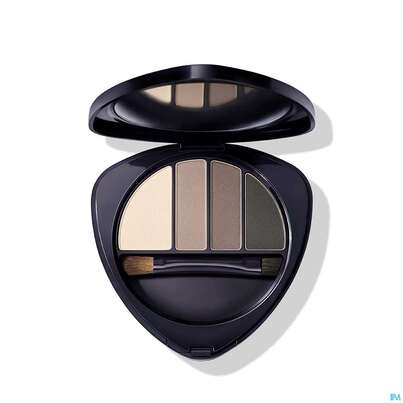Sie sehen eine Packung Dr. Hauschka Eye & Brow Palette Stone 5,3g, Produktbild: 10 Dr. Hauschka Eye & Brow Palette Stone 5,3g, A-Nr.: 4592380 - 10