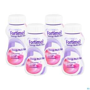 Fortimel/multifibre 1,5kcal 200ml Flasche Erdbeer 24st, A-Nr.: 3237688 - 01