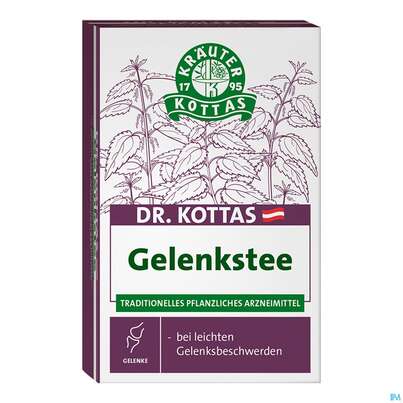 Sie sehen eine Packung Dr.Kottas Tee Gelenkstee 20st, Produktbild: 01 Dr.Kottas Tee Gelenkstee 20st, A-Nr.: 3886139 - 01