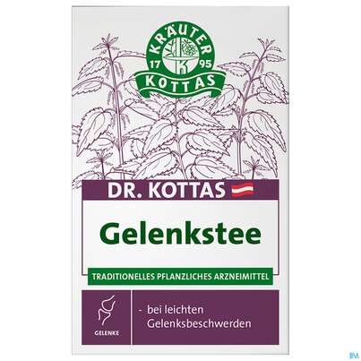 Sie sehen eine Packung Dr.Kottas Tee Gelenkstee 20st, Produktbild: 02 Dr.Kottas Tee Gelenkstee 20st, A-Nr.: 3886139 - 02