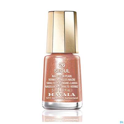 Sie sehen eine Packung Mavala Nagellacke 26 Seoul 5ml, Produktbild: 02 Mavala Nagellacke 26 Seoul 5ml, A-Nr.: 4773443 - 02