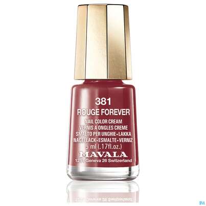 Mavala Nagellacke 381 Vao Rouge Forever 5ml, A-Nr.: 3653665 - 02