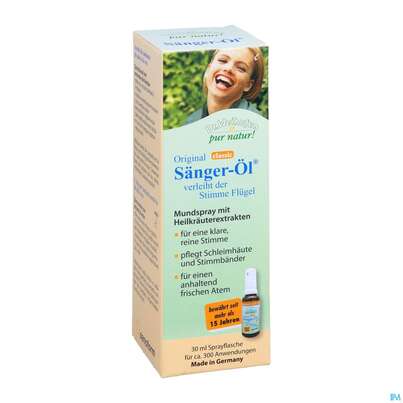 Mundspray Saenger Oel Pur Natur Classic Dr.weihofen 30ml, A-Nr.: 4435404 - 03
