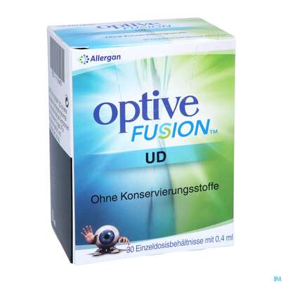 Augentropfen Optive Pflege Einmaldosen 0,4ml Fusion 30st, A-Nr.: 4545021 - 03