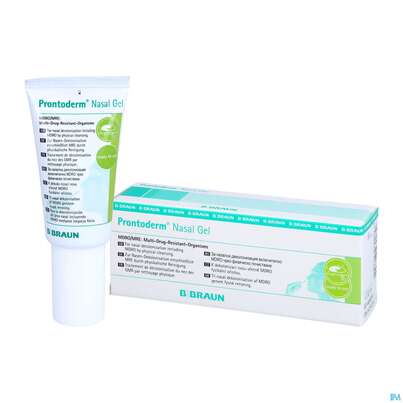 Sie sehen eine Packung Prontoderm Gel Nasal Artnr.400200 Tb 30ml, Produktbild: 04 Prontoderm Gel Nasal Artnr.400200 Tb 30ml, A-Nr.: 3726269 - 04