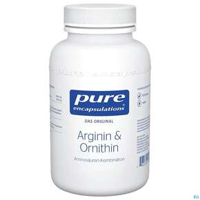 Pure Encapsulations Arginin &amp;amp; Ornithin 90 Kapseln, A-Nr.: 2604067 - 01