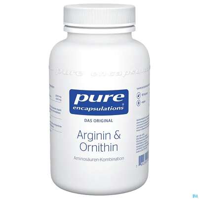 Pure Encapsulations Arginin &amp; Ornithin 90 Kapseln, A-Nr.: 2604067 - 01