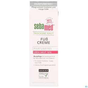 Fuss Creme Sebamed Trockene Haut Urea 10% Parf.fr 100ml, A-Nr.: 4084956 - 01