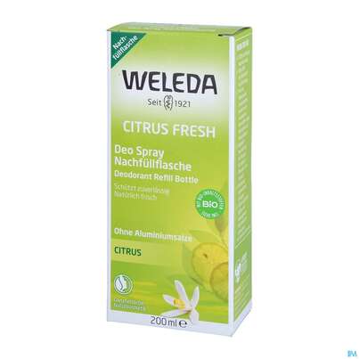 Weleda Citrus 24h Deodorant Nachfuellflasche 200ml, A-Nr.: 1614833 - 03