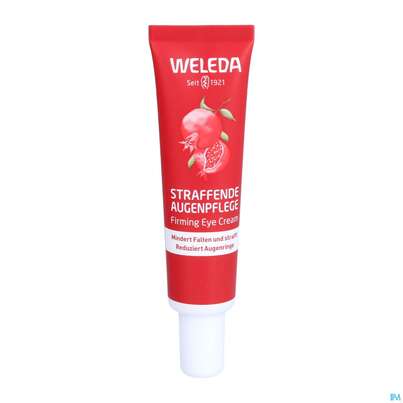 Sie sehen eine Packung Weleda Granatapfel/+maca Peptide Straffende Augenpflege 12ml, Produktbild: 05 Weleda Granatapfel/+maca Peptide Straffende Augenpflege 12ml, A-Nr.: 5652670 - 05