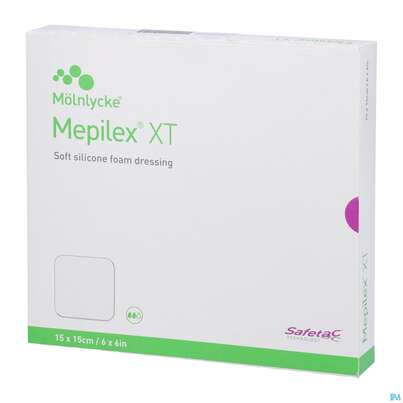 Wundverband Mepilex/xt Silikon 15x15cm 5st, A-Nr.: 4301595 - 02