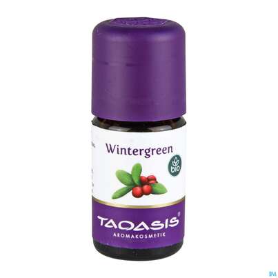Sie sehen eine Packung Aetherische Oele Taoasis Bio Wintergreen 5ml, Produktbild: 03 Aetherische Oele Taoasis Bio Wintergreen 5ml, A-Nr.: 4158442 - 03