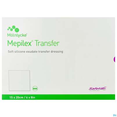 Wundverband Mepilex Silikon Transfer 15x20cm -moe 5st, A-Nr.: 2688319 - 01