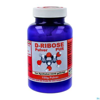 Sie sehen eine Packung D-ribose Pulver Pur 150g, Produktbild: 02 D-ribose Pulver Pur 150g, A-Nr.: 4624625 - 02