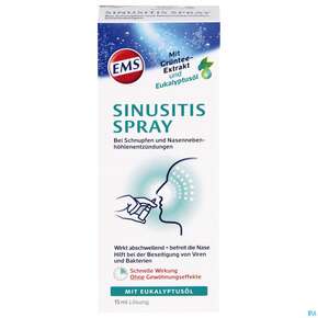 Nasen Spray Emser Sinusitis +eukalyptus 15ml, A-Nr.: 4535867 - 01