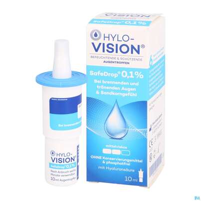 Augentropfen Hylo-vision Safe Drop 0,1% 10ml, A-Nr.: 4118997 - 04