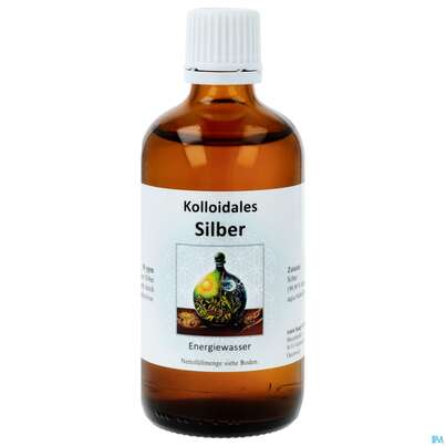 Sie sehen eine Packung Kolloidales Spagyrik Pharma Gmbh Durch Elektrolyse Silberwasser 50ppm Ks.07 100ml, Produktbild: 01 Kolloidales Spagyrik Pharma Gmbh Durch Elektrolyse Silberwasser 50ppm Ks.07 100ml, A-Nr.: 4589372 - 01