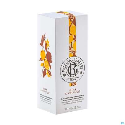 Sie sehen eine Packung Roger&gallet Bois D'orange Duftendes Wohlfühl-wasser 100ml, Produktbild: 07 Roger&gallet Bois D'orange Duftendes Wohlfühl-wasser 100ml, A-Nr.: 5668889 - 07