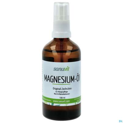 Magnesium Oel Spruehflasche Sanuvit 100ml, A-Nr.: 4434416 - 01