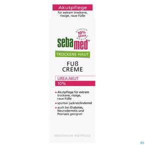 Fuss Creme Sebamed Trockene Haut Urea 10% 100ml, A-Nr.: 3399586 - 01
