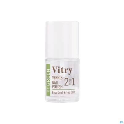 Vitry Be Green Nagellack 2 In 1 Base Coat Und Top Coat 6ml, A-Nr.: 5396505 - 01