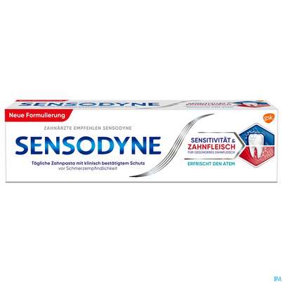 Zahnpaste Sensodyne Sensitivitaet Zahnfleisch 75ml, A-Nr.: 5213108 - 01