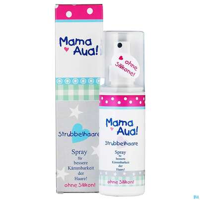 Sie sehen eine Packung Mama-aua Spray Strubbelhaare 100ml, Produktbild: 02 Mama-aua Spray Strubbelhaare 100ml, A-Nr.: 4849258 - 02