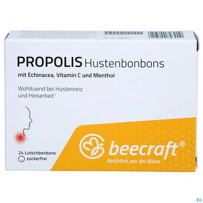 Propolis Hustenbonbons Beecraft Nr 62 24st, A-Nr.: 5715488 - 01