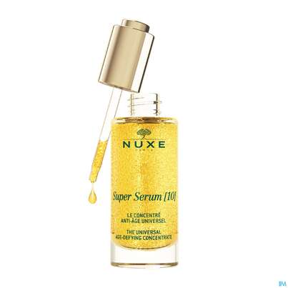 Sie sehen eine Packung Nuxe Super Serum 10 Universell Eye Concentrate Anti-aging 15ml, Produktbild: 06 Nuxe Super Serum 10 Universell Eye Concentrate Anti-aging 15ml, A-Nr.: 5821115 - 06