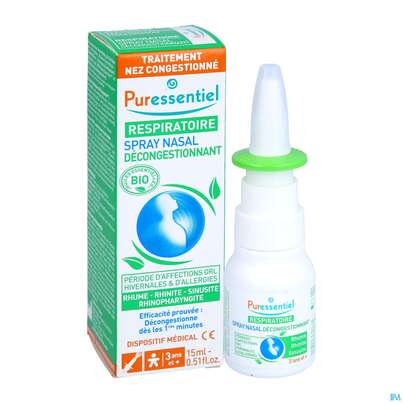 Nasen Spray Puressentiel Atemweg Hypertonisch 15ml, A-Nr.: 4876775 - 05