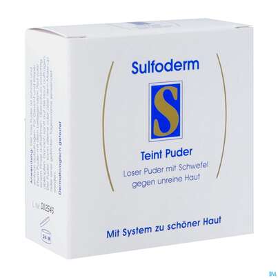 Sulfoderm S Teint Kompakt-puder Natur 10g, A-Nr.: 1843338 - 04