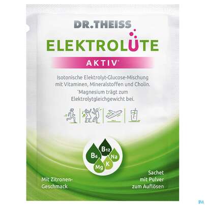 Sie sehen eine Packung Dr.theiss Elektroluete Aktiv Sachet 15st, Produktbild: 05 Dr.theiss Elektroluete Aktiv Sachet 15st, A-Nr.: 5857024 - 05