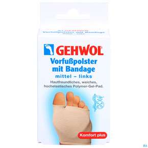 Gehwol Vorfusspolster +bandage Mittel Links Nr.64 1st, A-Nr.: 4853892 - 01