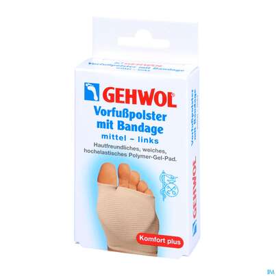 Gehwol Vorfusspolster +bandage Mittel Links Nr.64 1st, A-Nr.: 4853892 - 02