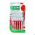 Gum Interdentalbuersten Travler/kerze/rot Draht 0,46mm Zwi 0,8mm1314g 6st, A-Nr.: 4123231 - 02