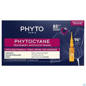 Phyto Cyane Frauen 12x 5ml Reactional 60ml, A-Nr.: 5222389 - 01