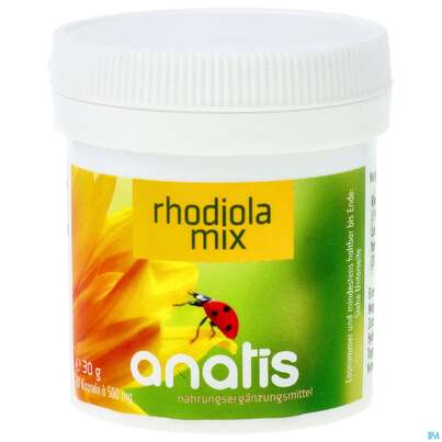 Rhodiola Kapseln Anatis Mix 60st, A-Nr.: 4314698 - 01