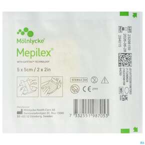 Wundverband Mepilex Silikon 5x 5cm 1st, A-Nr.: 4042018 - 01