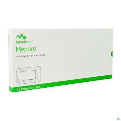 Wundverband Mepore Steril Pharm 9x 20cm 5st, A-Nr.: 3627337 - 02